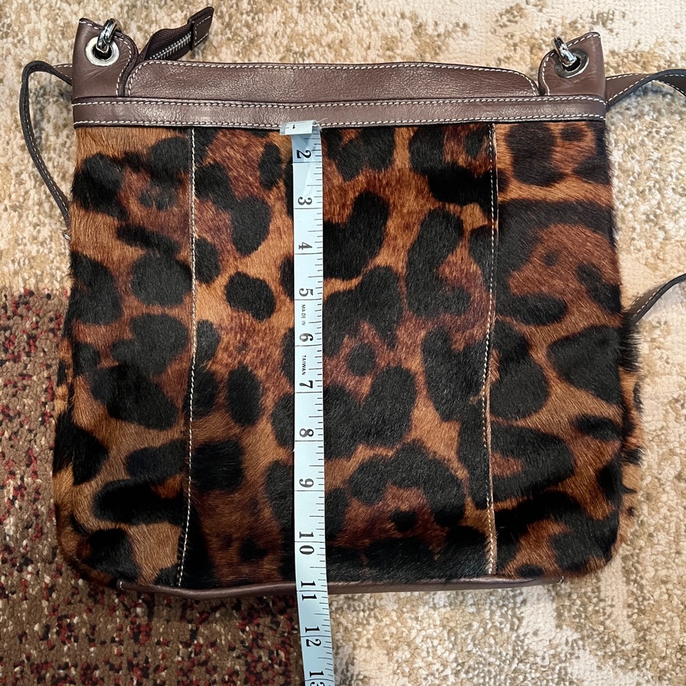 Cavalcanti leather and animal hair purse - Picture 2 of 7